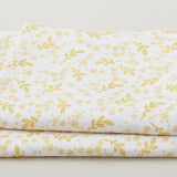 Georgette - Daffodil Tossed Sprigs 2 Yard Cut