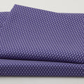 Georgette - Blueberry Linked Ovals 2 Yard Cut