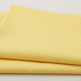 Georgette - Sunshine Linked Ovals 2 Yard Cut