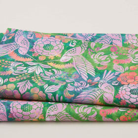 Sunlit Hummingbirds - Meadow Hummingbird Damask 2 Yard Cut