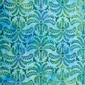 Sunlit Hummingbirds - Lagoon Palm Trees 2 Yard Cut