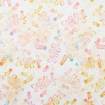 Sunlit Hummingbirds - Summer Little Flowers 2 Yard Cut