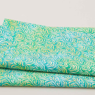 Sunlit Hummingbirds - Spring Swirls 2 Yard Cut