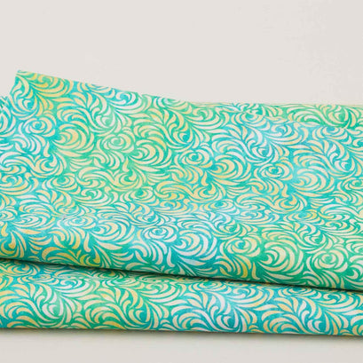 Sunlit Hummingbirds - Spring Swirls 2 Yard Cut