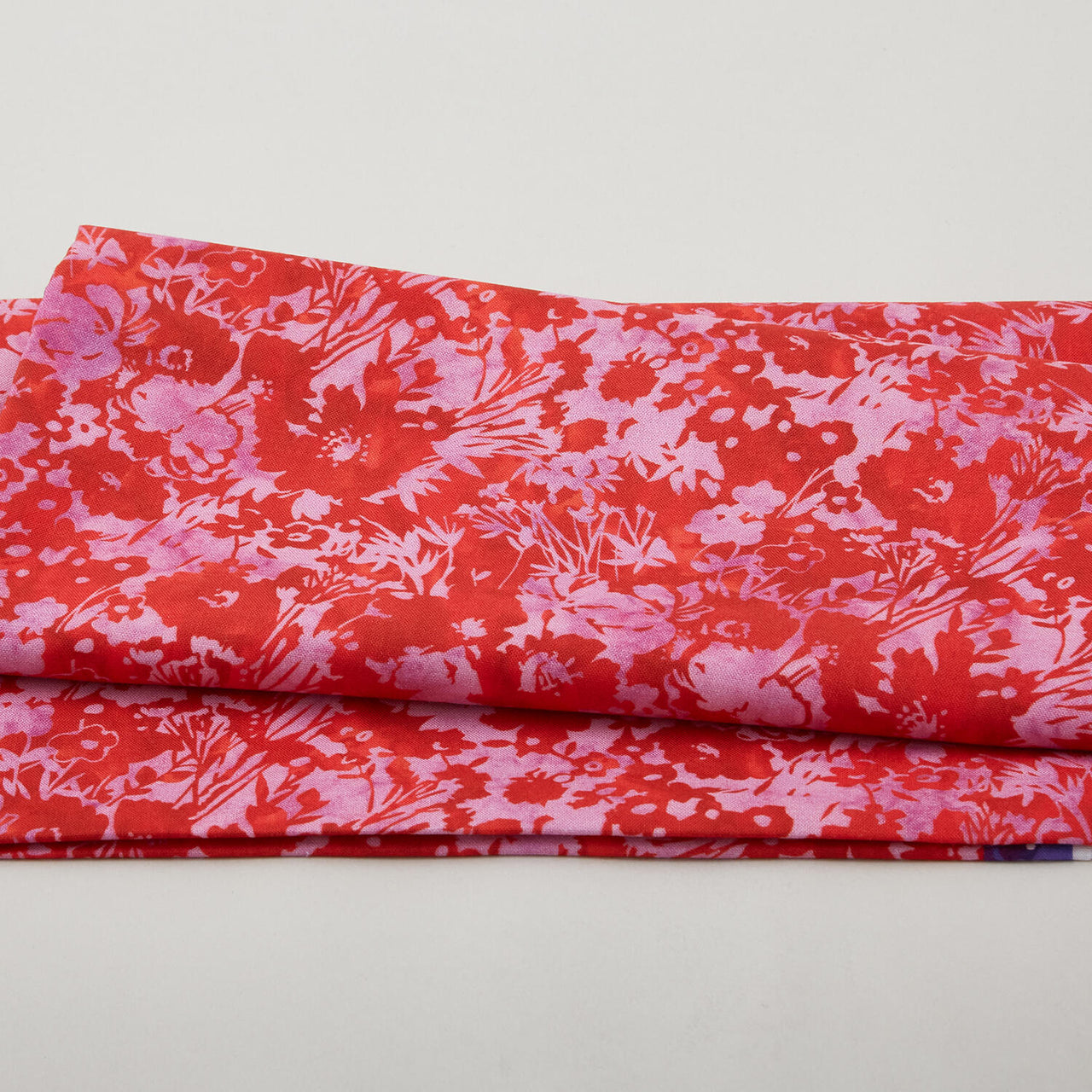Jeweled Blossoms - Fuchsia Packed Meadow 2 Yard Cut