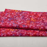 Jeweled Blossoms - Garnet Ditsy Blooms 2 Yard Cut