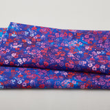 Jeweled Blossoms - Lapis Ditsy Blooms 2 Yard Cut