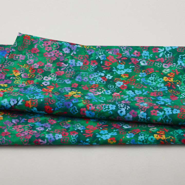 Jeweled Blossoms - Meadow Ditsy Blooms 2 Yard Cut