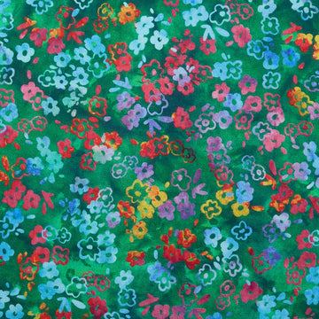 Jeweled Blossoms - Meadow Ditsy Blooms 2 Yard Cut