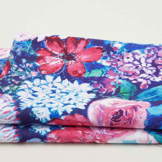 Peony Bloom - Sweet Packed Florals 2 Yard Cut