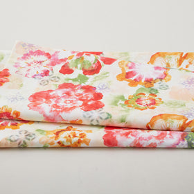 Sunset Cove - Sorbet Tossed Large Flower 2 Yard Cut