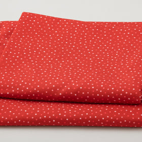 Fabric Market Favorites - Apple Small Dots 2 Yard Cut