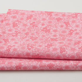 Fabric Market Favorites - Guava Packed Floral 2 Yard Cut