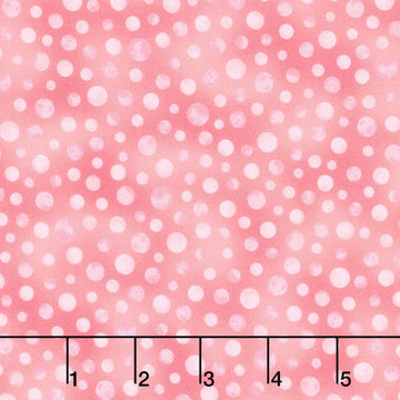 Fabric Market Favorites - Guava Textured Dots 2 Yard Cut