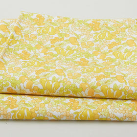 Fabric Market Favorites - Corn Yellow Fruits and Leaves 2 Yard Cut