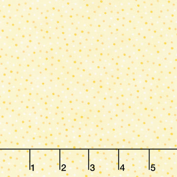 Fabric Market Favorites - Banana Small Dots 2 Yard Cut