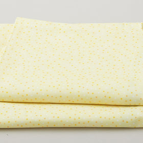 Fabric Market Favorites - Banana Small Dots 2 Yard Cut