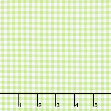 Fabric Market Favorites - Lime Gingham 2 Yard Cut