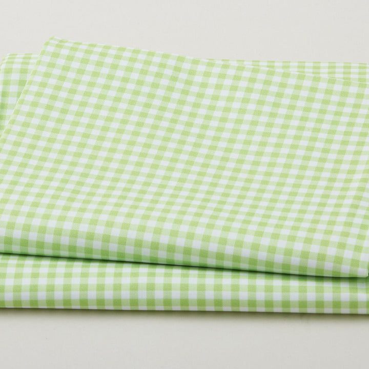 Fabric Market Favorites - Lime Gingham 2 Yard Cut