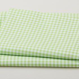 Fabric Market Favorites - Lime Gingham 2 Yard Cut