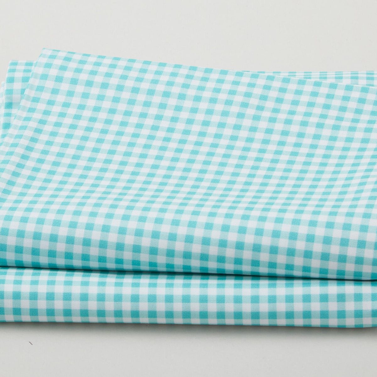 Fabric Market Favorites - Sea Mist Gingham 2 Yard Cut