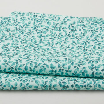 Fabric Market Favorites - Sea Glass Leaves 2 Yard Cut
