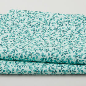 Fabric Market Favorites - Sea Glass Leaves 2 Yard Cut