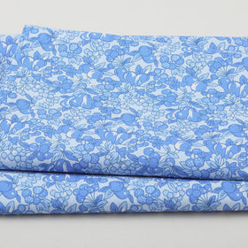 Fabric Market Favorites - Blue Yonder Fruits & Leaves 2 Yard Cut