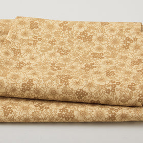 Fabric Market Favorites - Hazelnut Packed Floral 2 Yard Cut