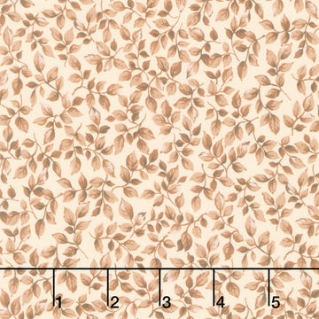 Fabric Market Favorites - Raffia Leaves 2 Yard Cut