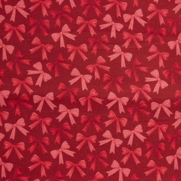 Petal Parade - Red Bows 2 Yard Cut