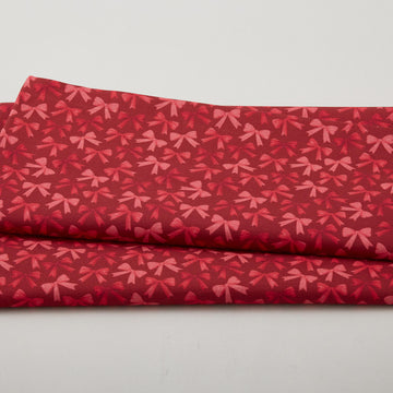 Petal Parade - Red Bows 2 Yard Cut