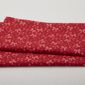Petal Parade - Red Bows 2 Yard Cut
