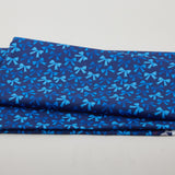 Petal Parade - Blue Bows 2 Yard Cut