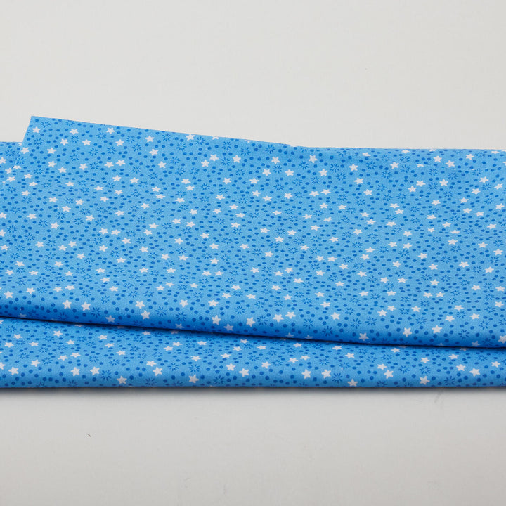 Petal Parade - Blue Stars 2 Yard Cut