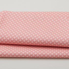 Watercolor Blooms - Coral Geo 2 Yard Cut