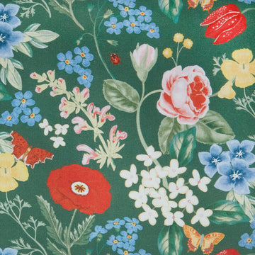 Enchanted Garden - Green Mixed Florals 2 Yard Cut