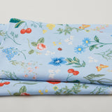 Enchanted Garden - Blue Tossed Florals 2 Yard Cut