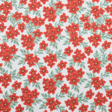 Enchanted Garden - Red Packed Florals 2 Yard Cut