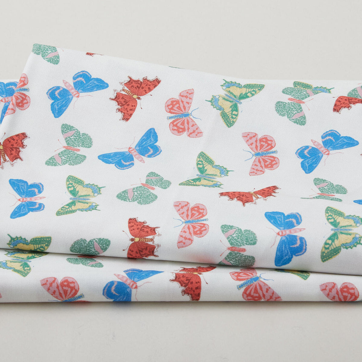 Enchanted Garden - Cream Butterflies 2 Yard Cut