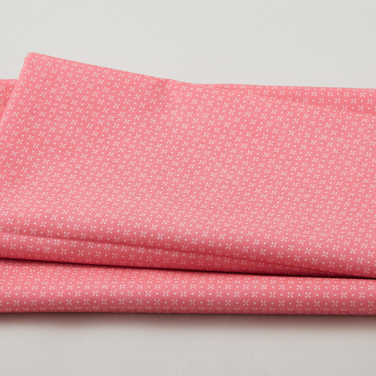 Enchanted Garden - Pink Dots and X's 2 Yard Cut