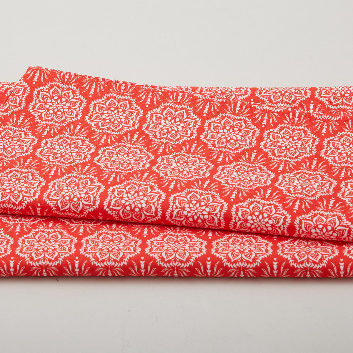 Scarlet Stitch - Red Medallions 2 Yard Cut