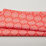 Scarlet Stitch - Red Medallions 2 Yard Cut