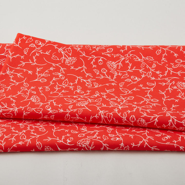 Scarlet Stitch - Red Vines 2 Yard Cut