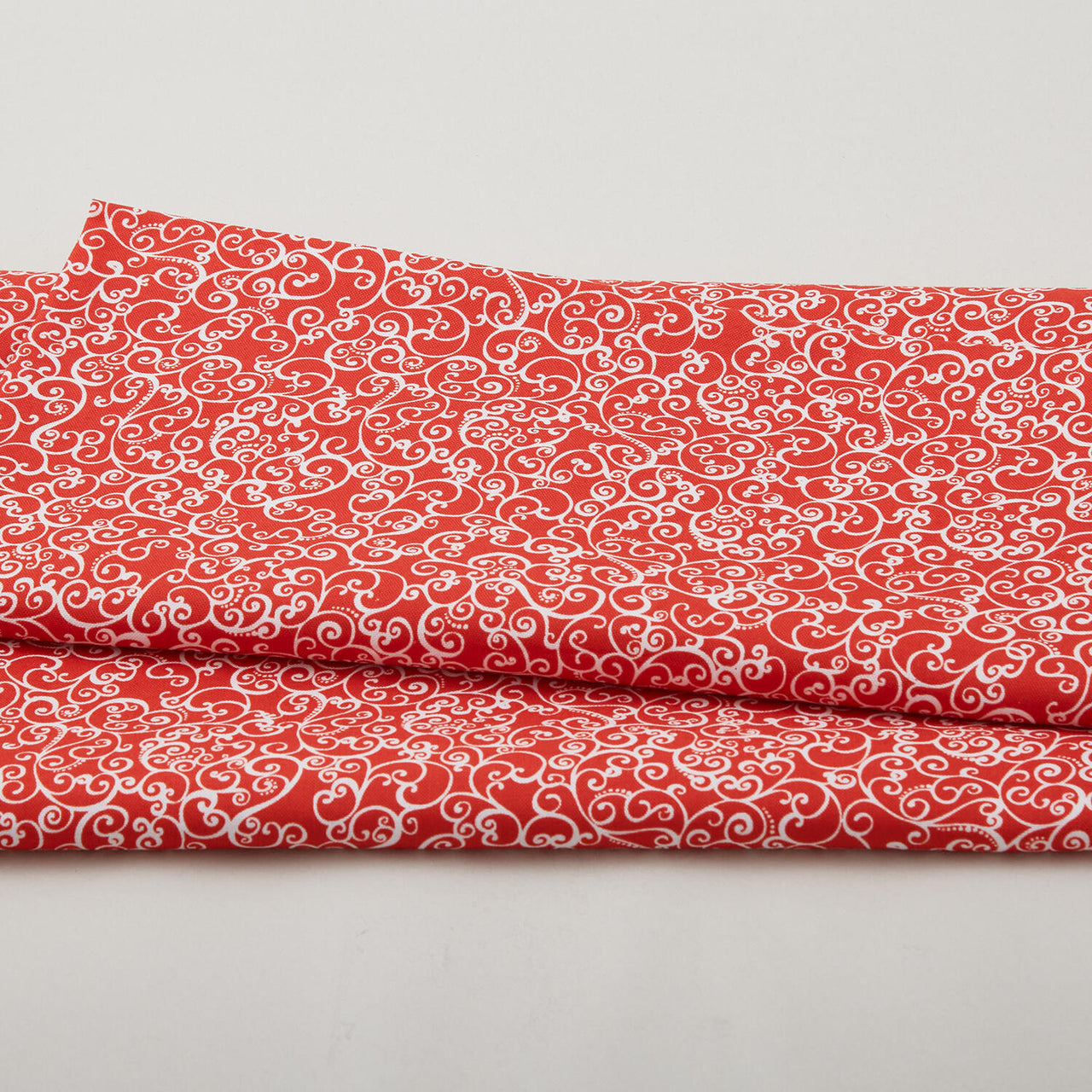 Scarlet Stitch - Garnet Swirls 2 Yard Cut