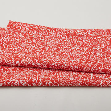 Scarlet Stitch - Garnet Swirls 2 Yard Cut
