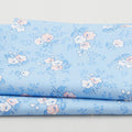 Blast from the Past Favorites - Blue Tossed Florals 2 Yard Cut