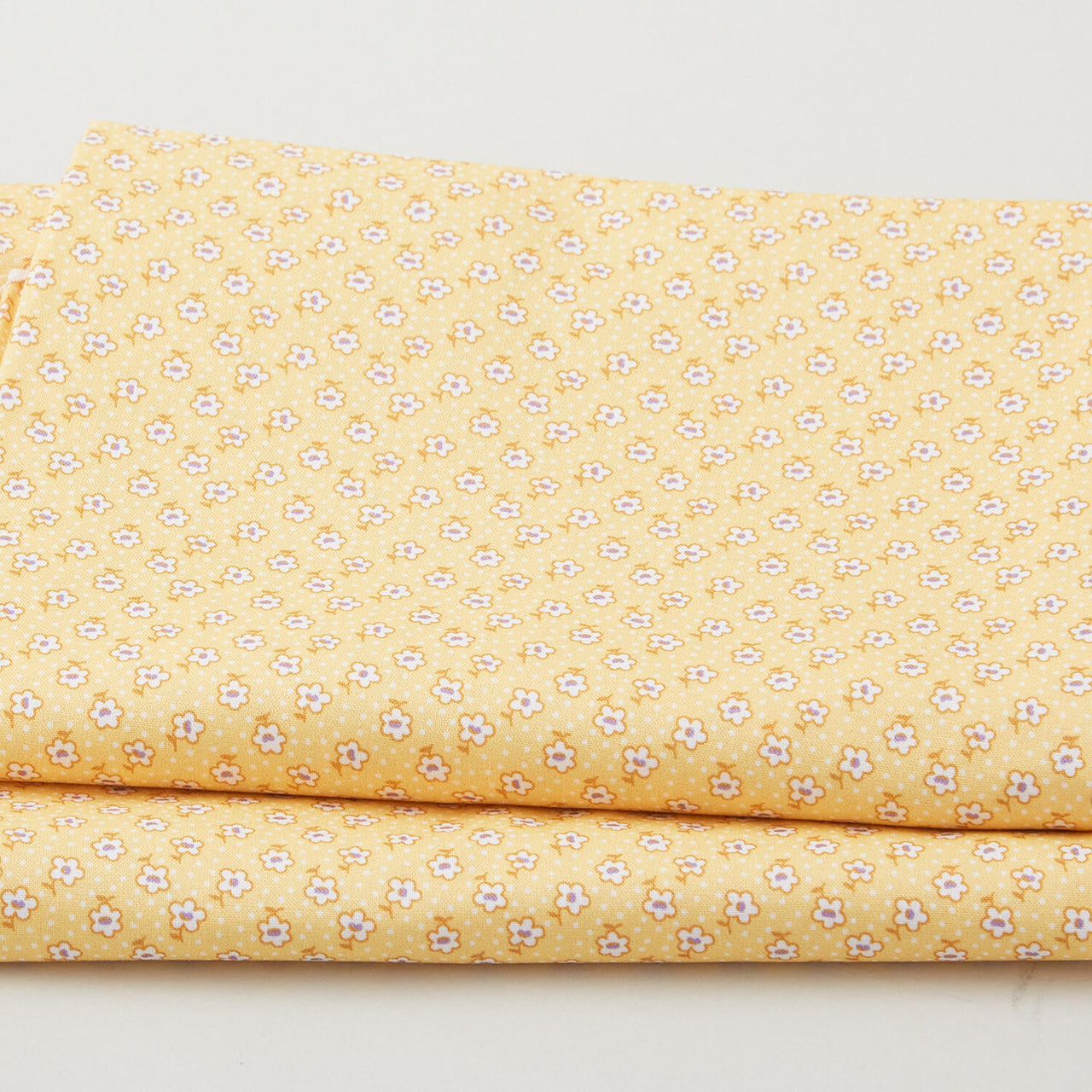Blast from the Past Favorites - Yellow Tiny Florals 2 Yard Cut