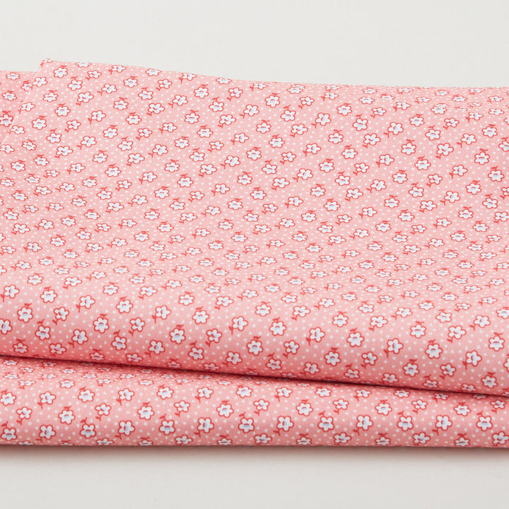 Blast from the Past Favorites - Pink Tiny Florals 2 Yard Cut