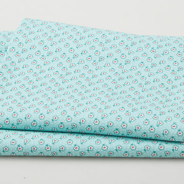 Blast from the Past Favorites - Aloe Tiny Florals 2 Yard Cut